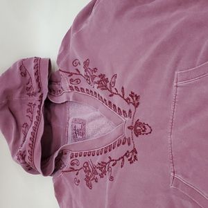 Cabela's Rose embroidery Hoodie xl long sleeve sweater